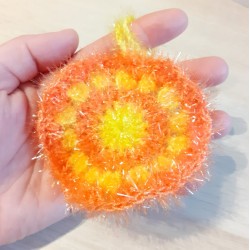 Petit Tawashi - jaune et orange