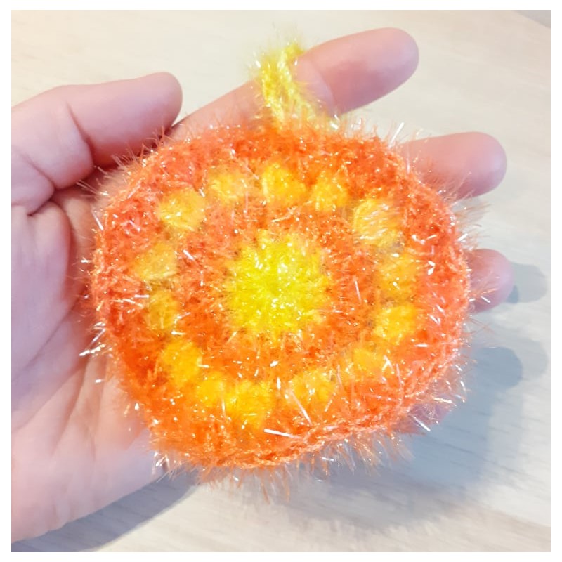 Petit Tawashi - jaune et orange