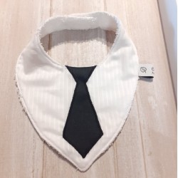Bavoir bandana "Cravate"